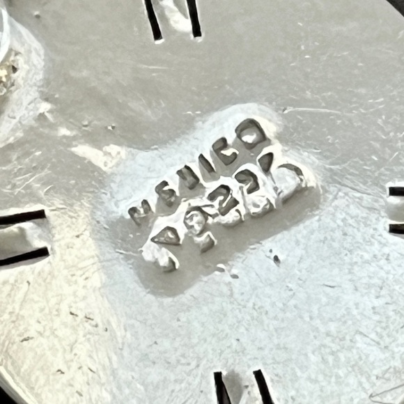 🔴SOLD🔴 Vintage Taxco Mexico sterling silver red jasper pendant - Picture 8 of 10